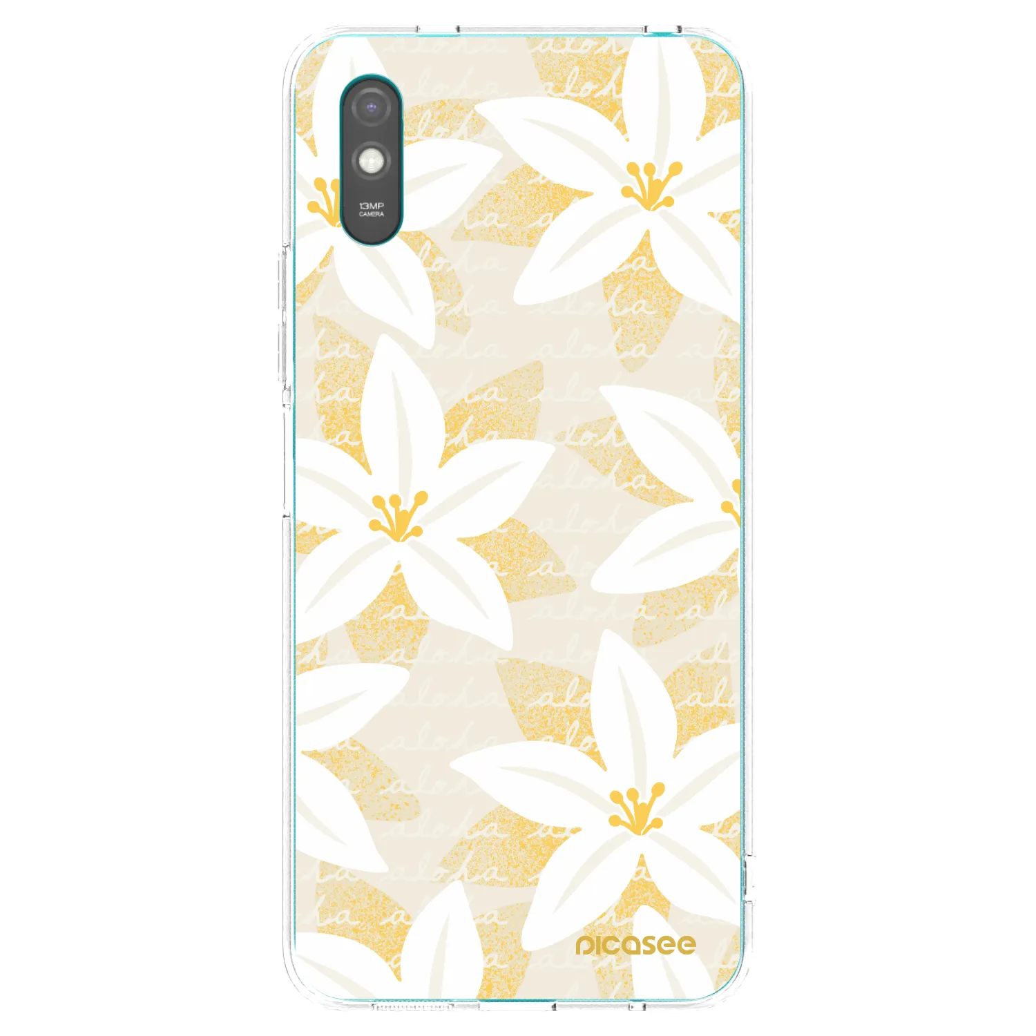 Picasee διαφανής θήκη σιλικόνης Xiaomi Redmi 9A - Island Leave