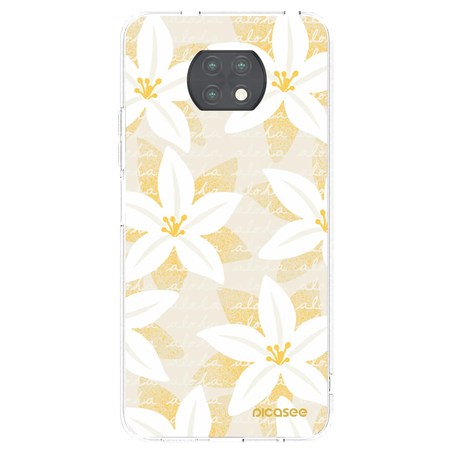 Picasee διαφανής θήκη σιλικόνης Xiaomi Redmi Note 9T - Island Leave