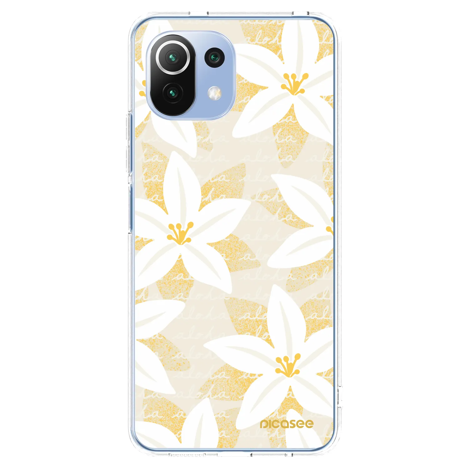 Picasee διαφανής θήκη σιλικόνης Xiaomi 11 Lite 5G NE - Island Leave