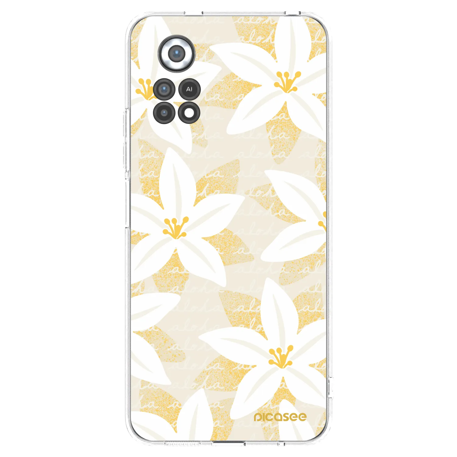 Picasee διαφανής θήκη σιλικόνης Xiaomi Poco X4 Pro 5G - Island Leave
