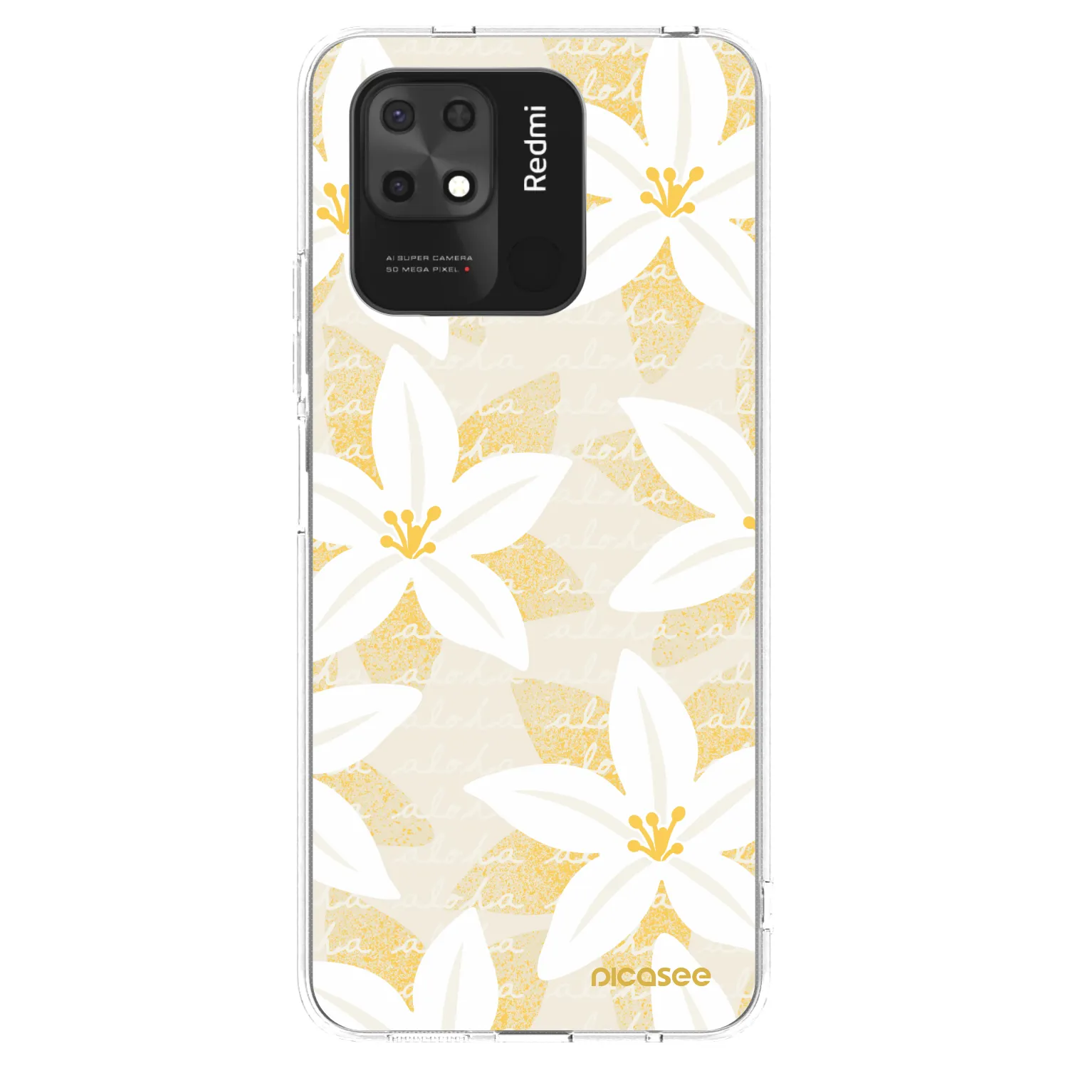 Picasee διαφανής θήκη σιλικόνης Xiaomi Redmi 10C - Island Leave