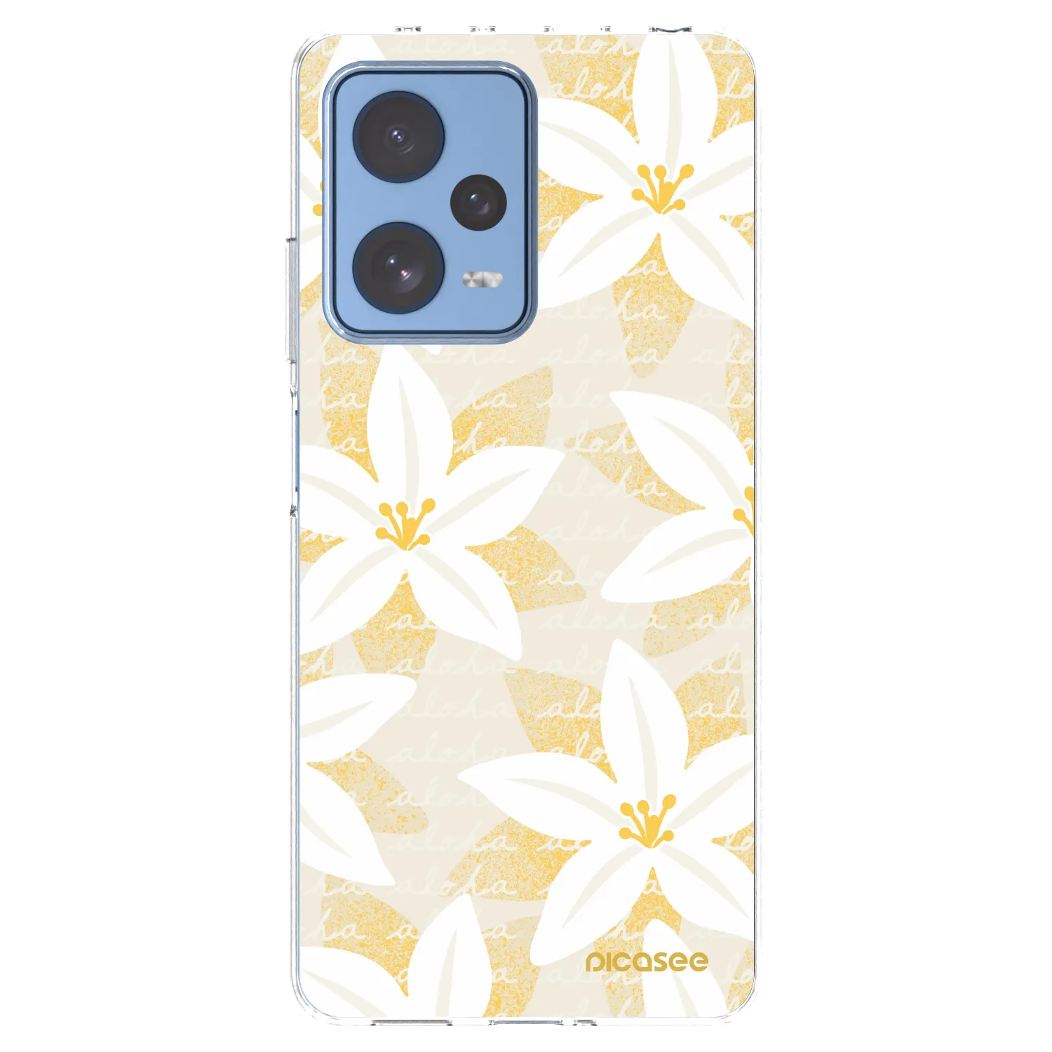 Picasee διαφανής θήκη σιλικόνης Xiaomi Redmi Note 12 Pro 5G - Island Leave