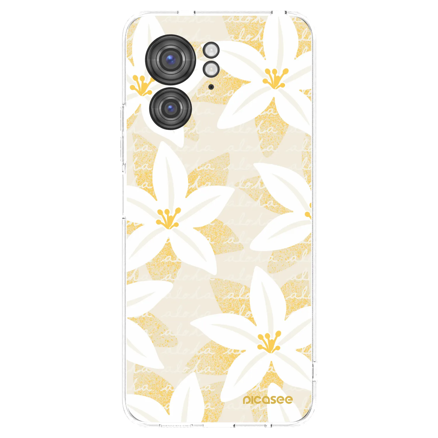 Picasee διαφανής θήκη σιλικόνης Motorola Edge 40 - Island Leave