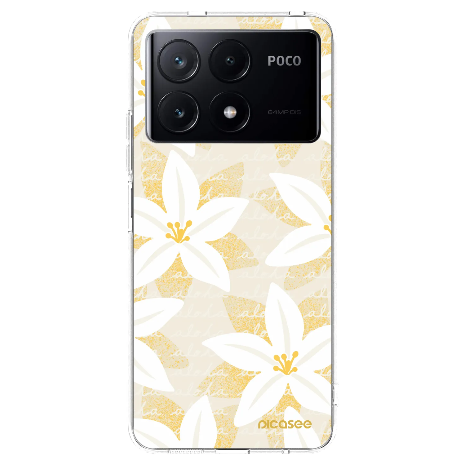 Picasee διαφανής θήκη σιλικόνης Xiaomi Poco X6 Pro - Island Leave