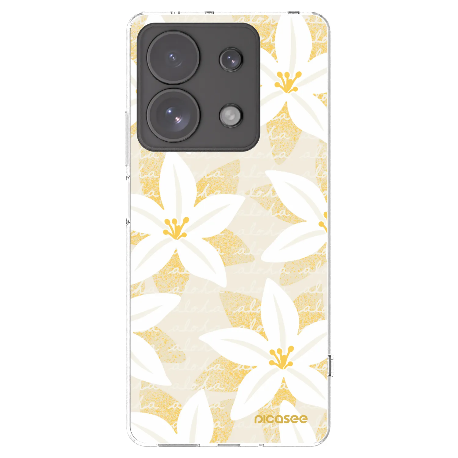 Picasee διαφανής θήκη σιλικόνης Xiaomi Redmi Note 13 Pro 4G - Island Leave