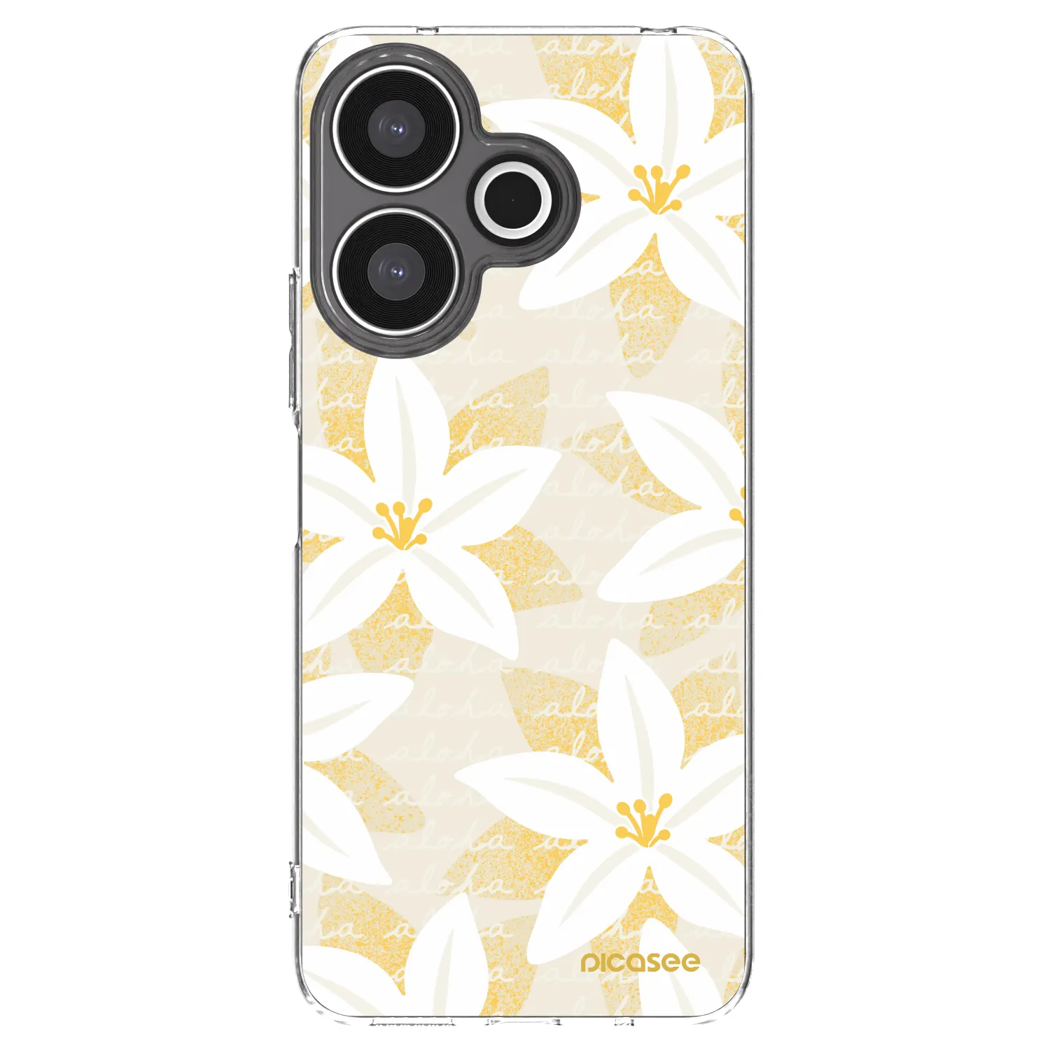 Picasee διαφανής θήκη σιλικόνης Xiaomi Redmi 13 4G - Island Leave