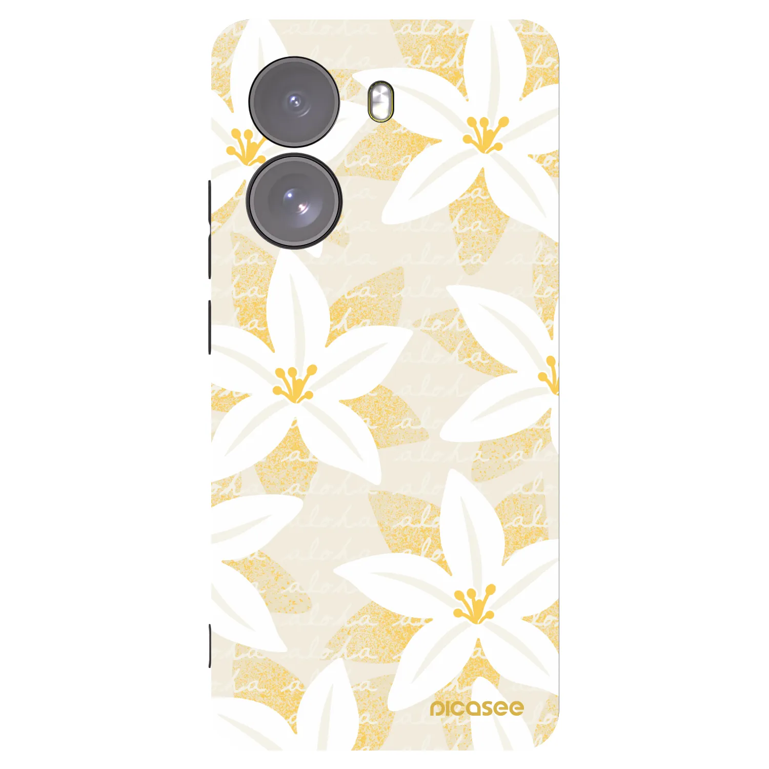 Picasee Μαύρη θήκη σιλικόνης για Xiaomi Poco X7 - Island Leave