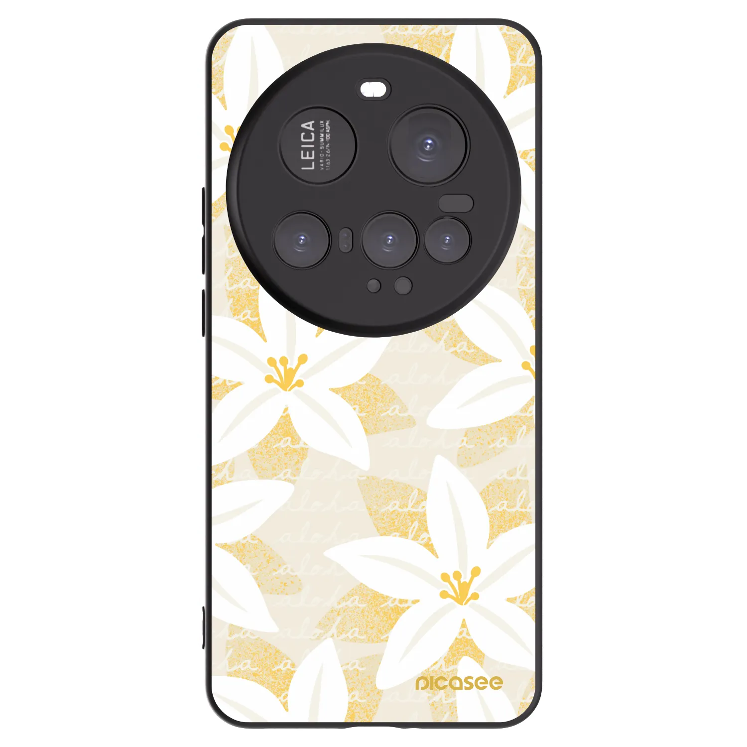Picasee Μαύρη θήκη σιλικόνης για Xiaomi 15 Ultra - Island Leave