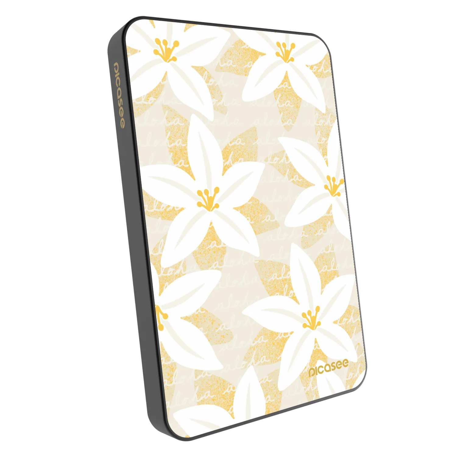 Picasee Powerbank με MagSafe 5 000 mAh Γκρί - Island Leave