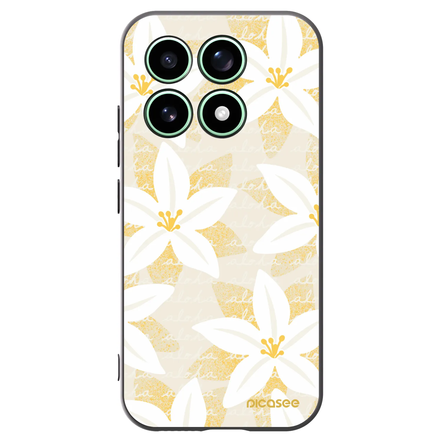 Picasee Μαύρη θήκη σιλικόνης για Xiaomi 17 - Island Leave