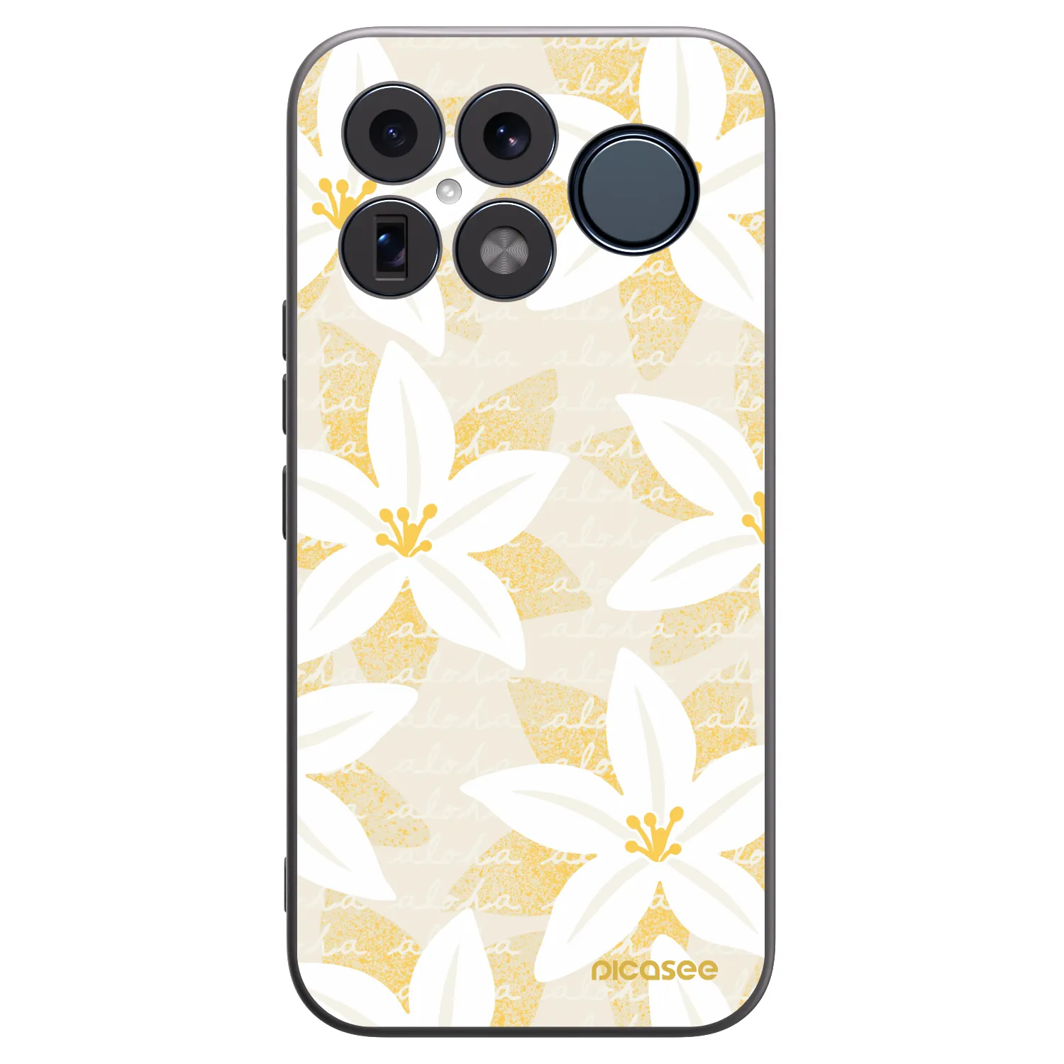 Picasee Μαύρη θήκη σιλικόνης για Xiaomi Poco F8 Ultra - Island Leave