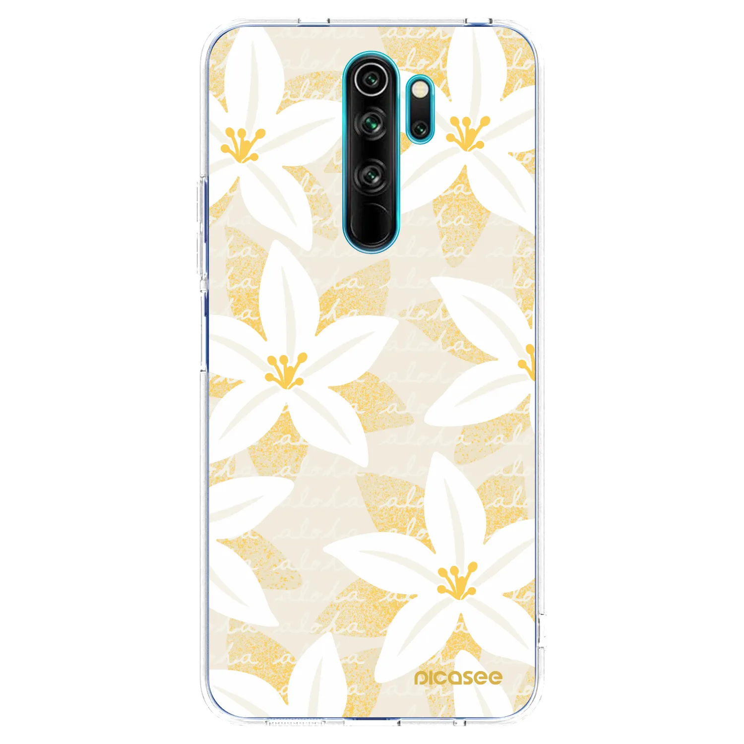 Picasee διαφανής θήκη σιλικόνης Xiaomi Redmi Note 8 Pro - Island Leave