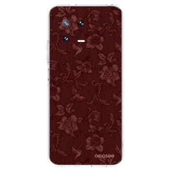 Picasee διαφανής θήκη σιλικόνης Xiaomi 13 Pro - Red Elegance
