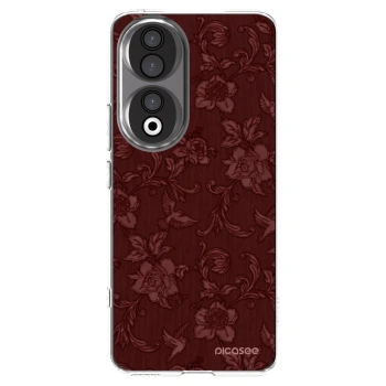 Picasee διαφανής θήκη σιλικόνης Honor 90 5G - Red Elegance