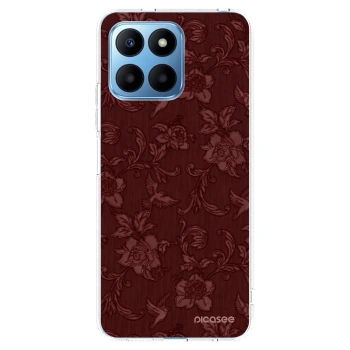 Picasee διαφανής θήκη σιλικόνης Honor 70 Lite - Red Elegance