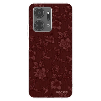 Picasee διαφανής θήκη σιλικόνης Honor X7a - Red Elegance