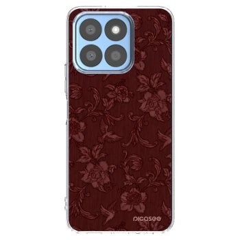 Picasee διαφανής θήκη σιλικόνης Honor X8c - Red Elegance