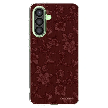 Picasee διαφανής θήκη σιλικόνης Samsung Galaxy A26 5G A266B - Red Elegance