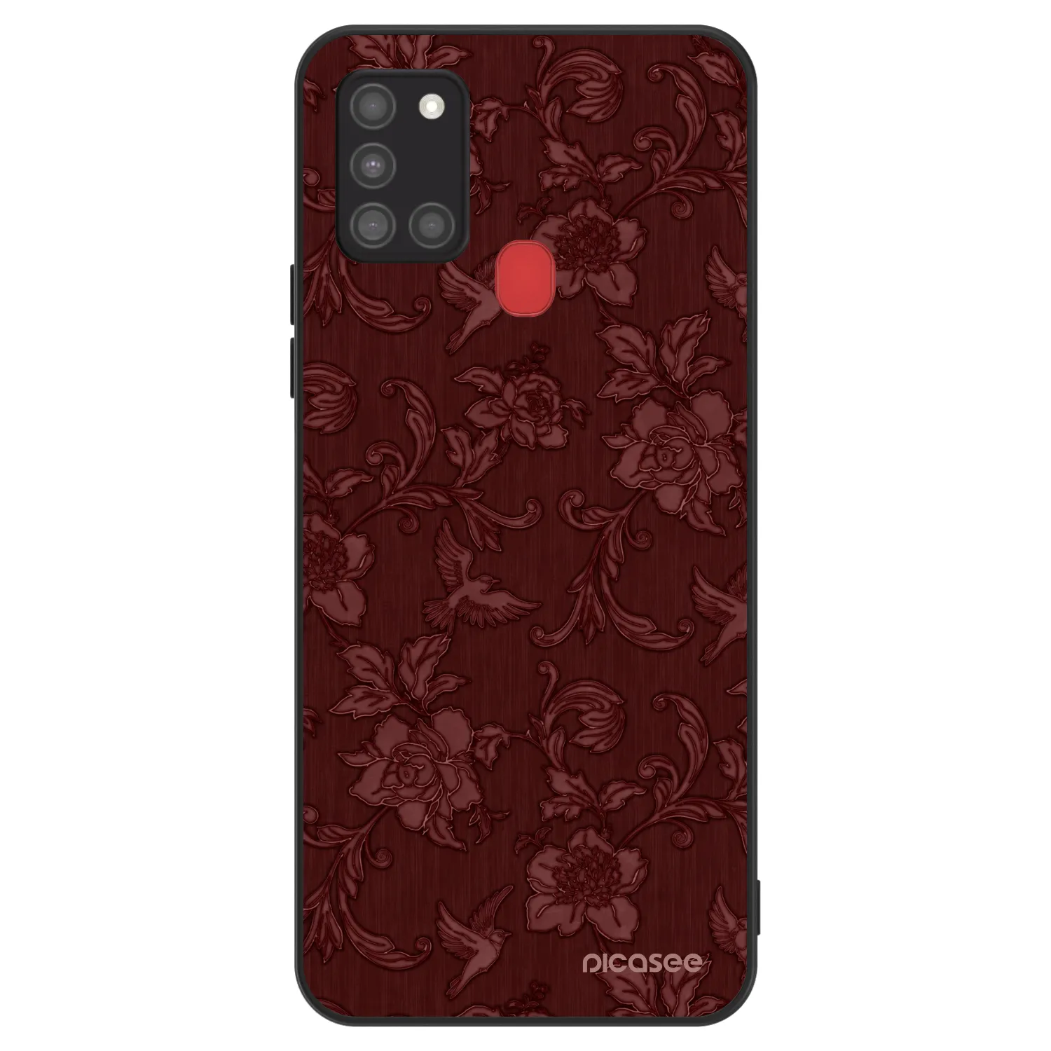 Picasee ULTIMATE CASE για Samsung Galaxy A21s - Red Elegance