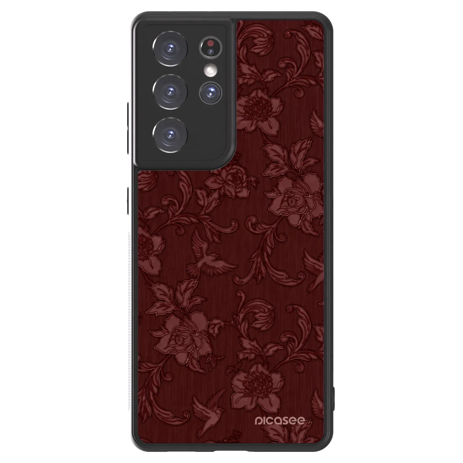 Picasee ULTIMATE CASE για Samsung Galaxy S21 Ultra 5G G998B - Red Elegance