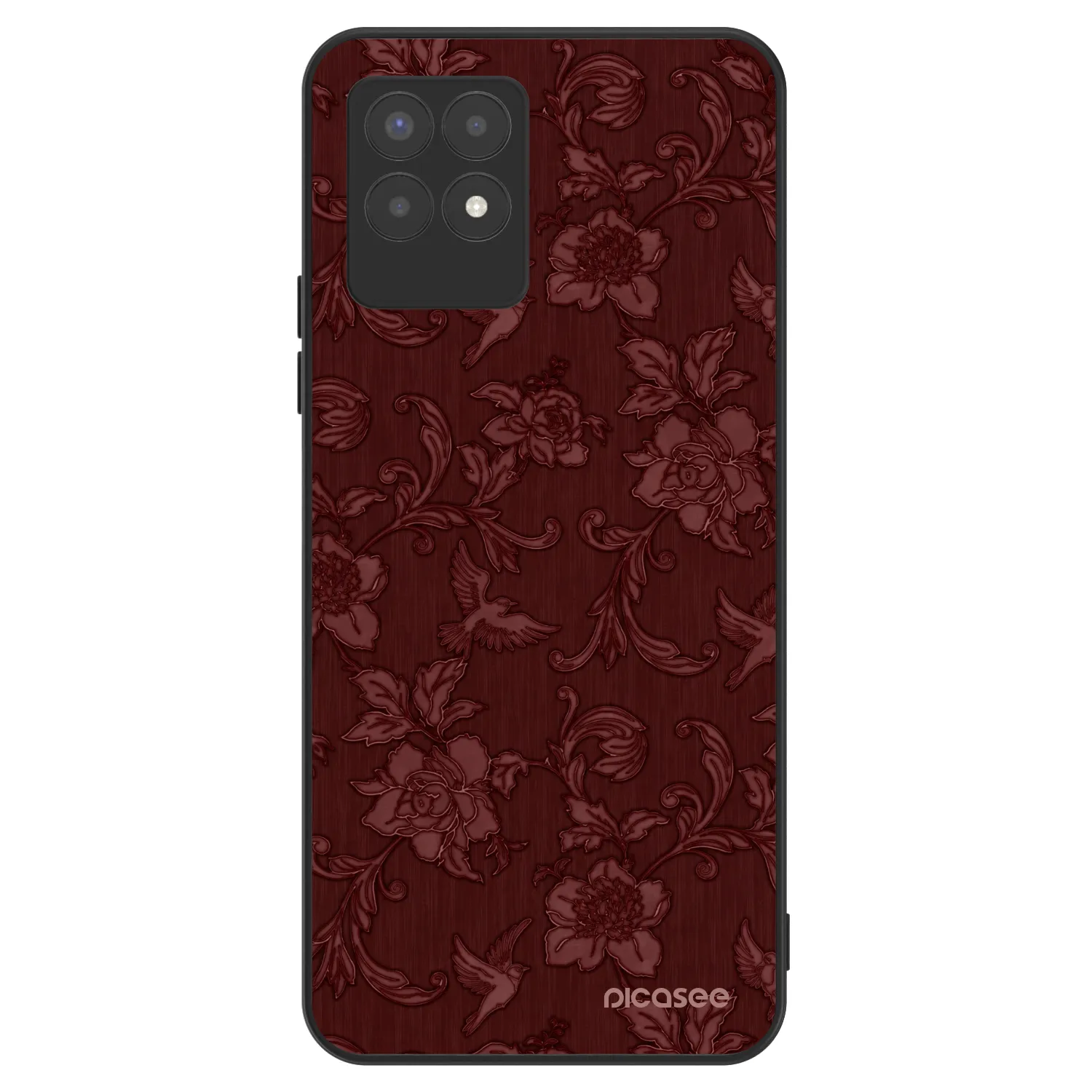 Picasee ULTIMATE CASE για Realme 8i - Red Elegance