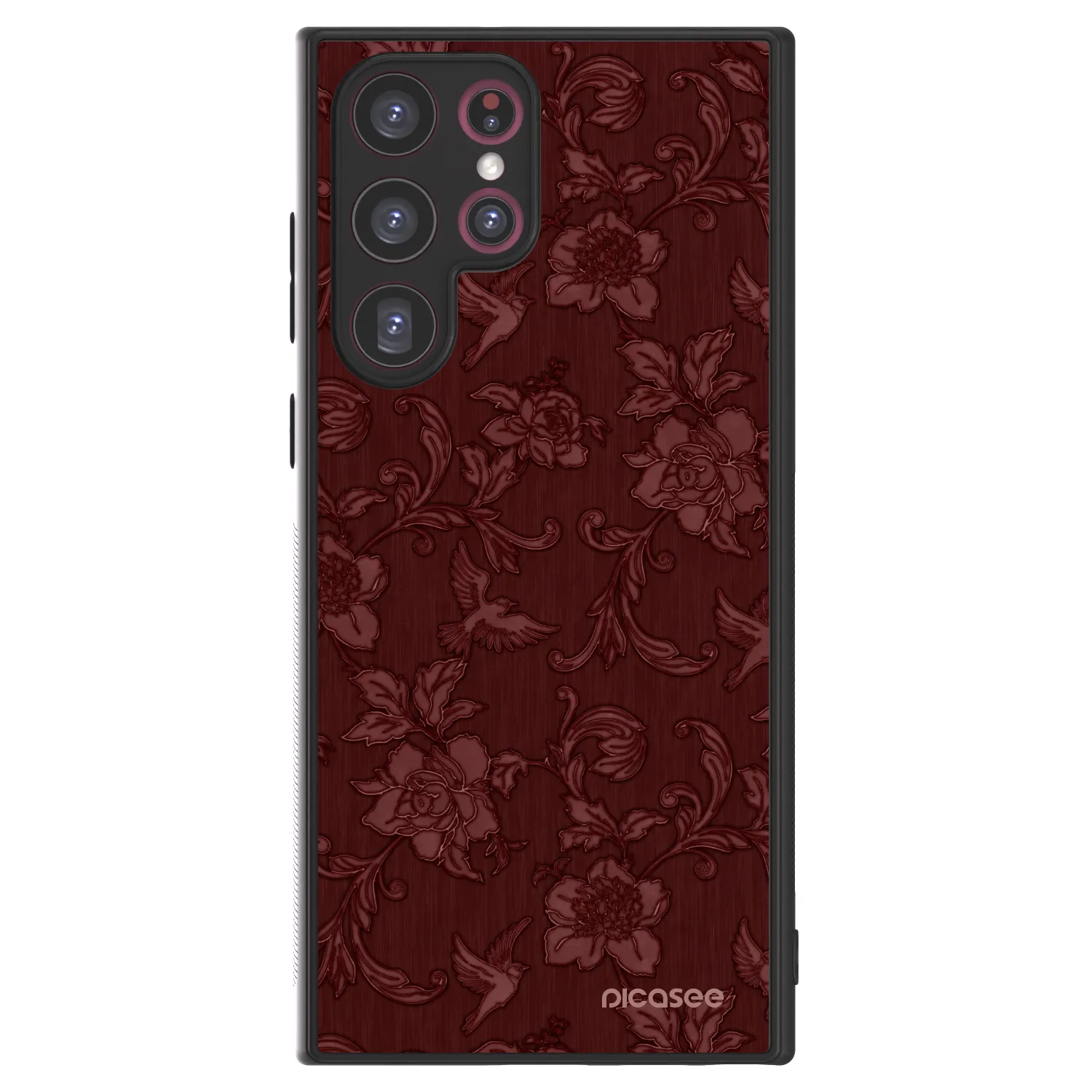 Picasee ULTIMATE CASE για Samsung Galaxy S22 Ultra 5G - Red Elegance