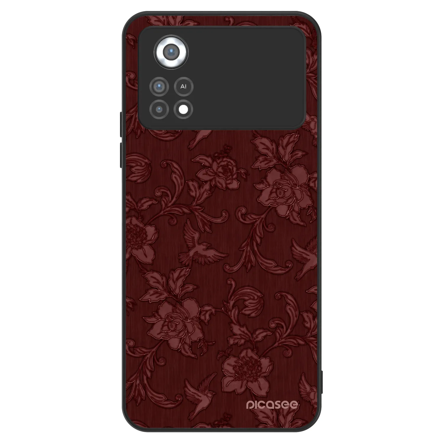 Picasee ULTIMATE CASE για Xiaomi Poco X4 Pro 5G - Red Elegance