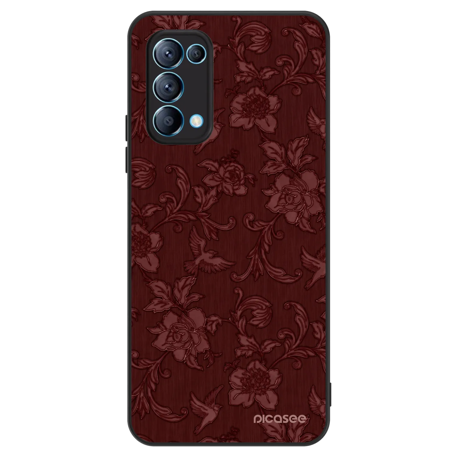 Picasee ULTIMATE CASE για OPPO Reno 5 5G - Red Elegance