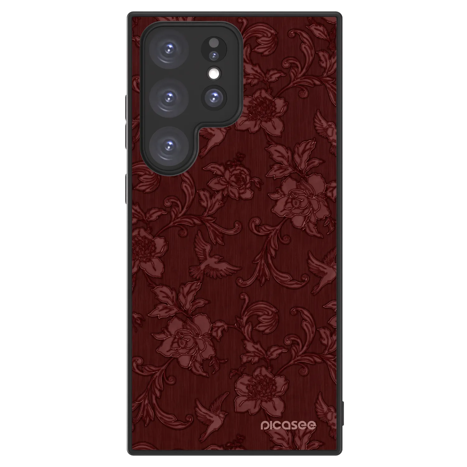 Picasee ULTIMATE CASE για Samsung Galaxy S23 Ultra 5G - Red Elegance