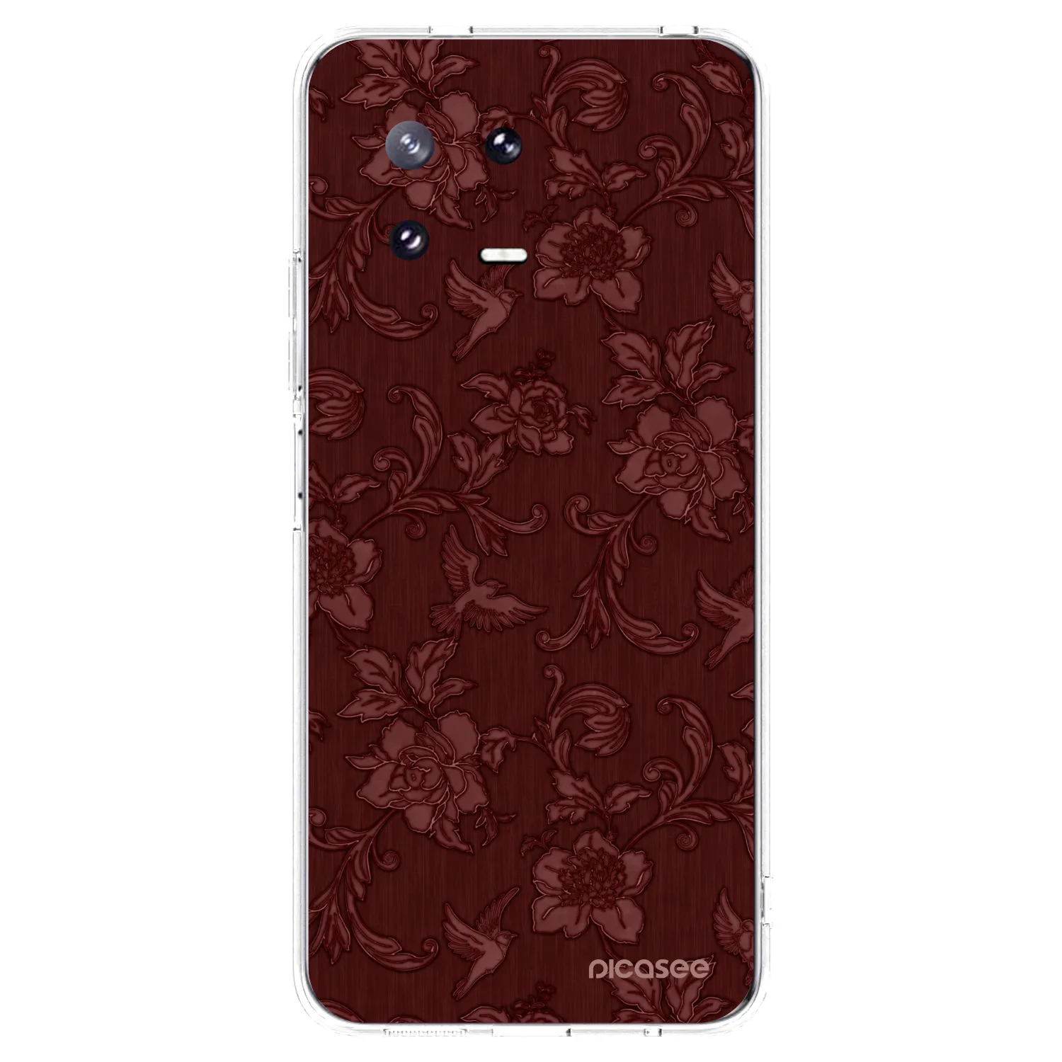 Picasee διαφανής θήκη σιλικόνης Xiaomi 13 Pro - Red Elegance