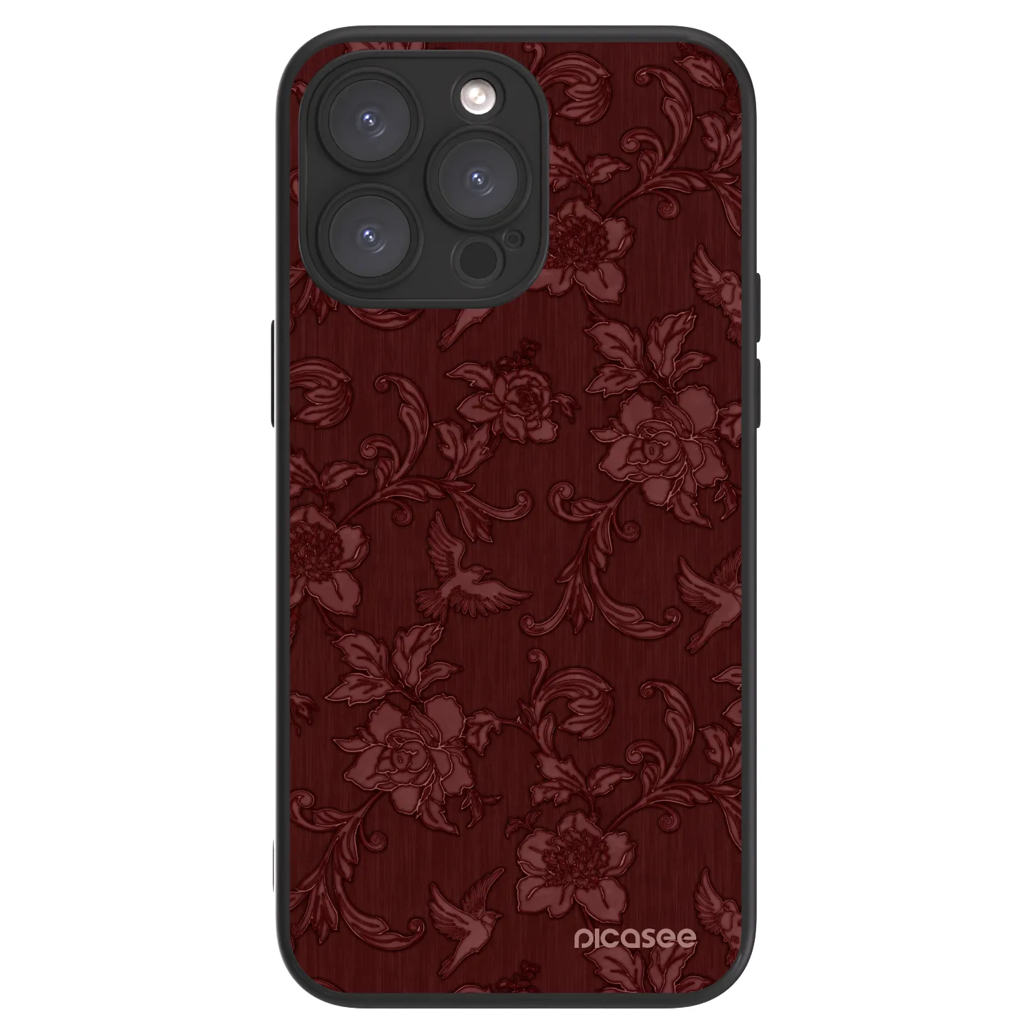 Picasee ULTIMATE CASE για Apple iPhone 15 Pro Max - Red Elegance