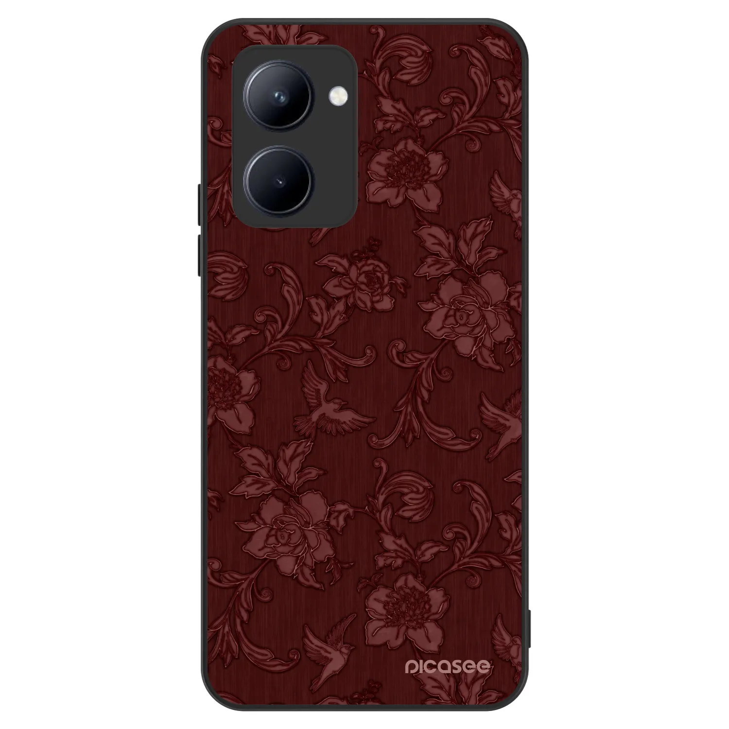 Picasee ULTIMATE CASE για Realme C33 (2023) - Red Elegance