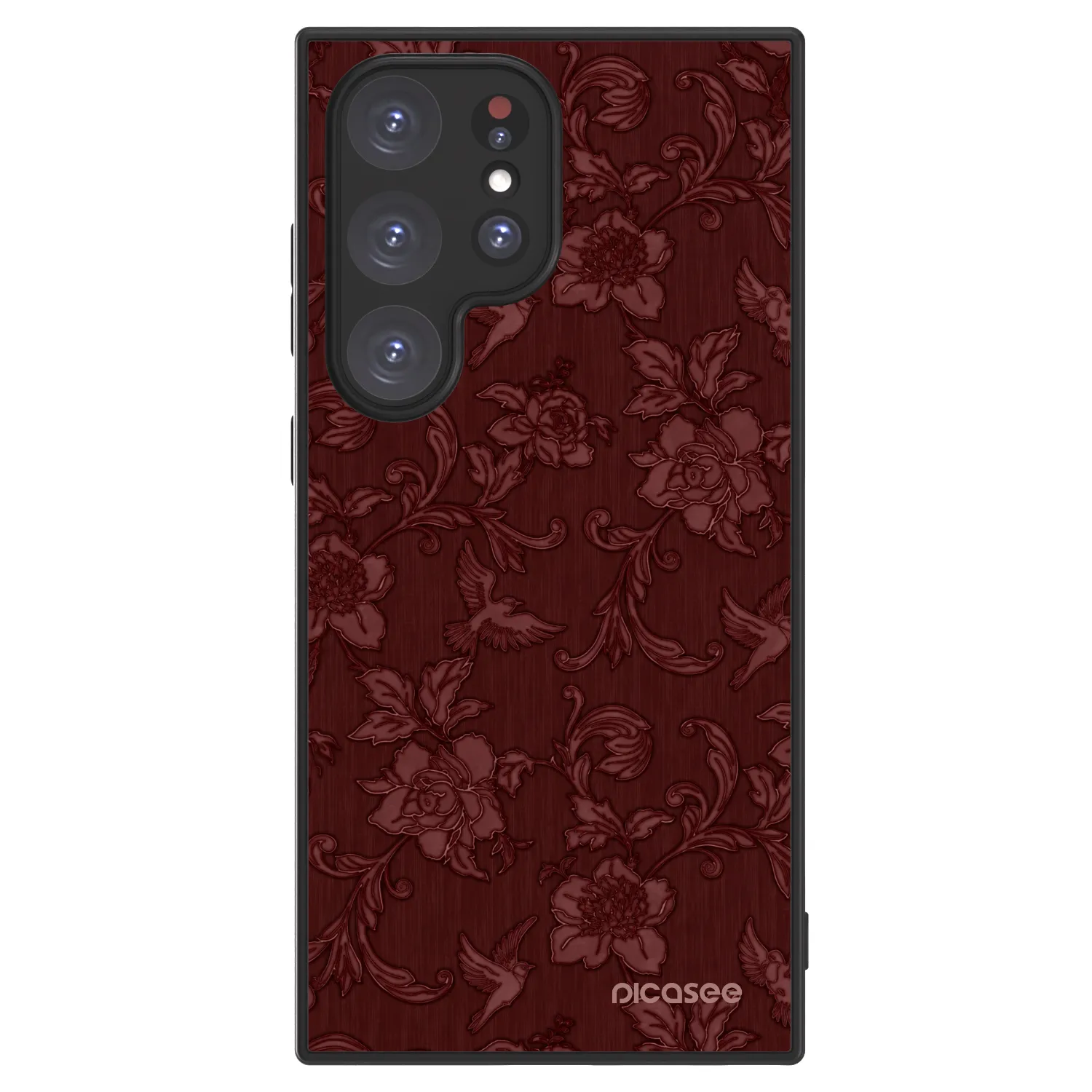 Picasee ULTIMATE CASE PowerShare για Samsung Galaxy S24 Ultra S928B 5G - Red Elegance
