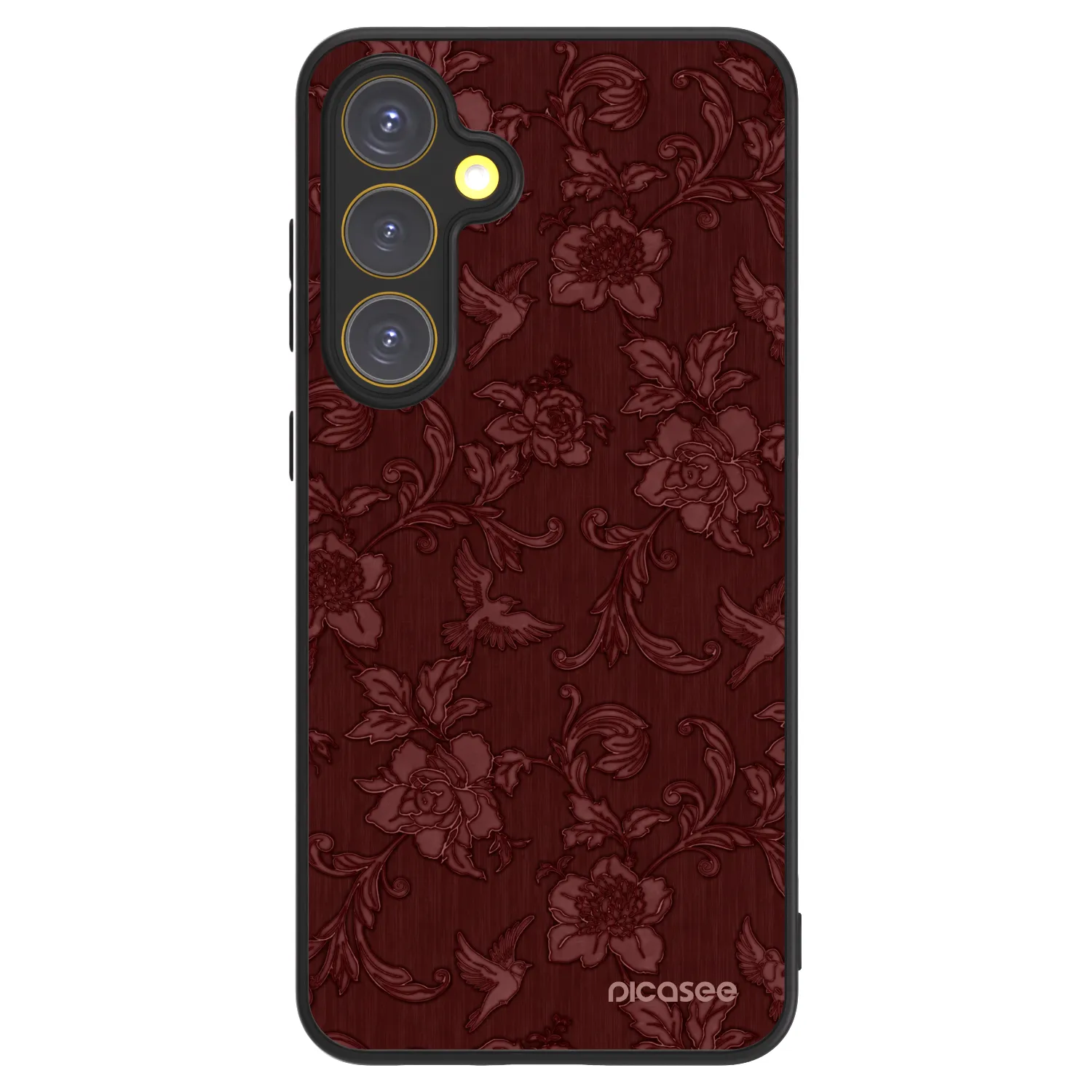 Picasee ULTIMATE CASE για Samsung Galaxy S24 FE S721B - Red Elegance