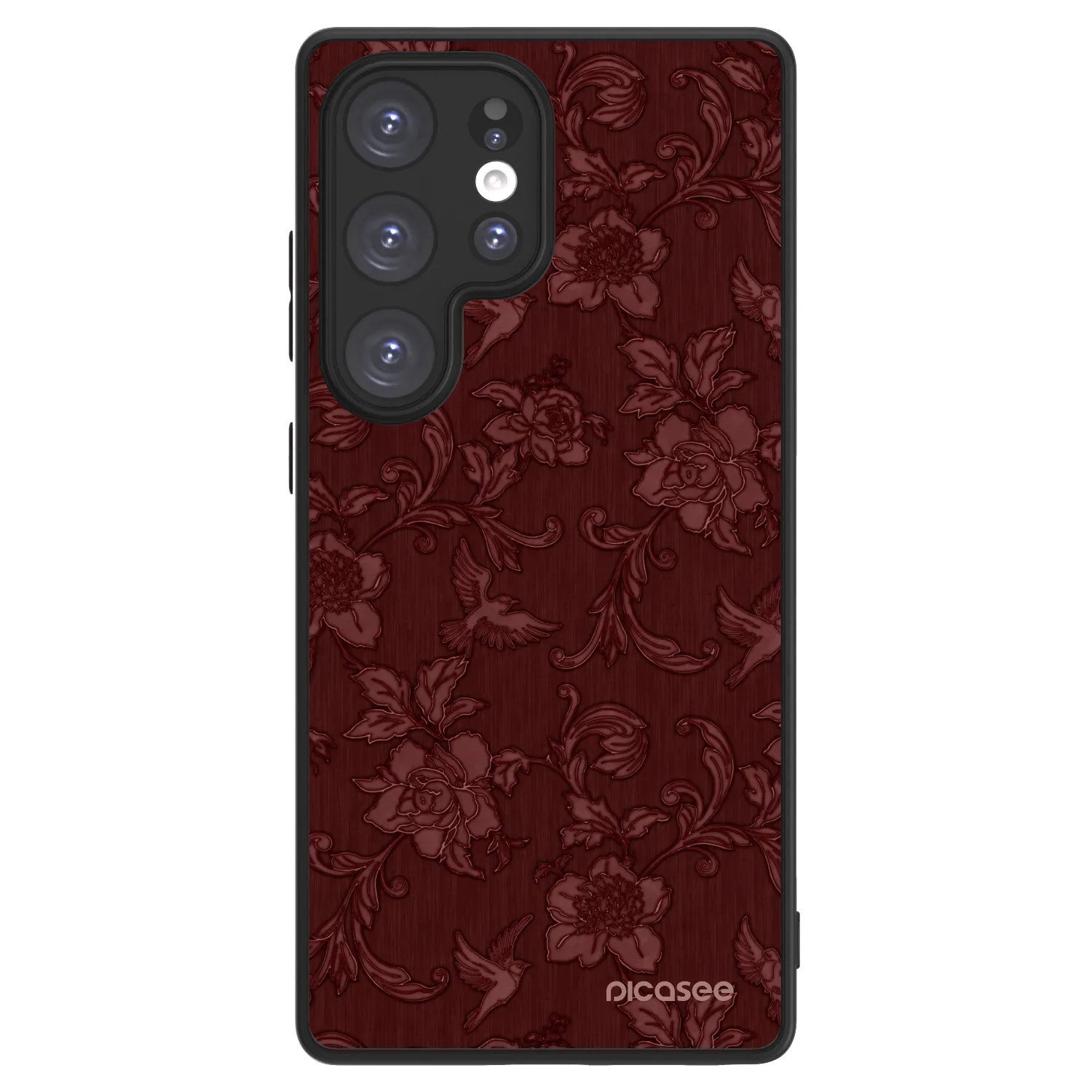 Picasee ULTIMATE CASE PowerShare για Samsung Galaxy S25 Ultra 5G - Red Elegance
