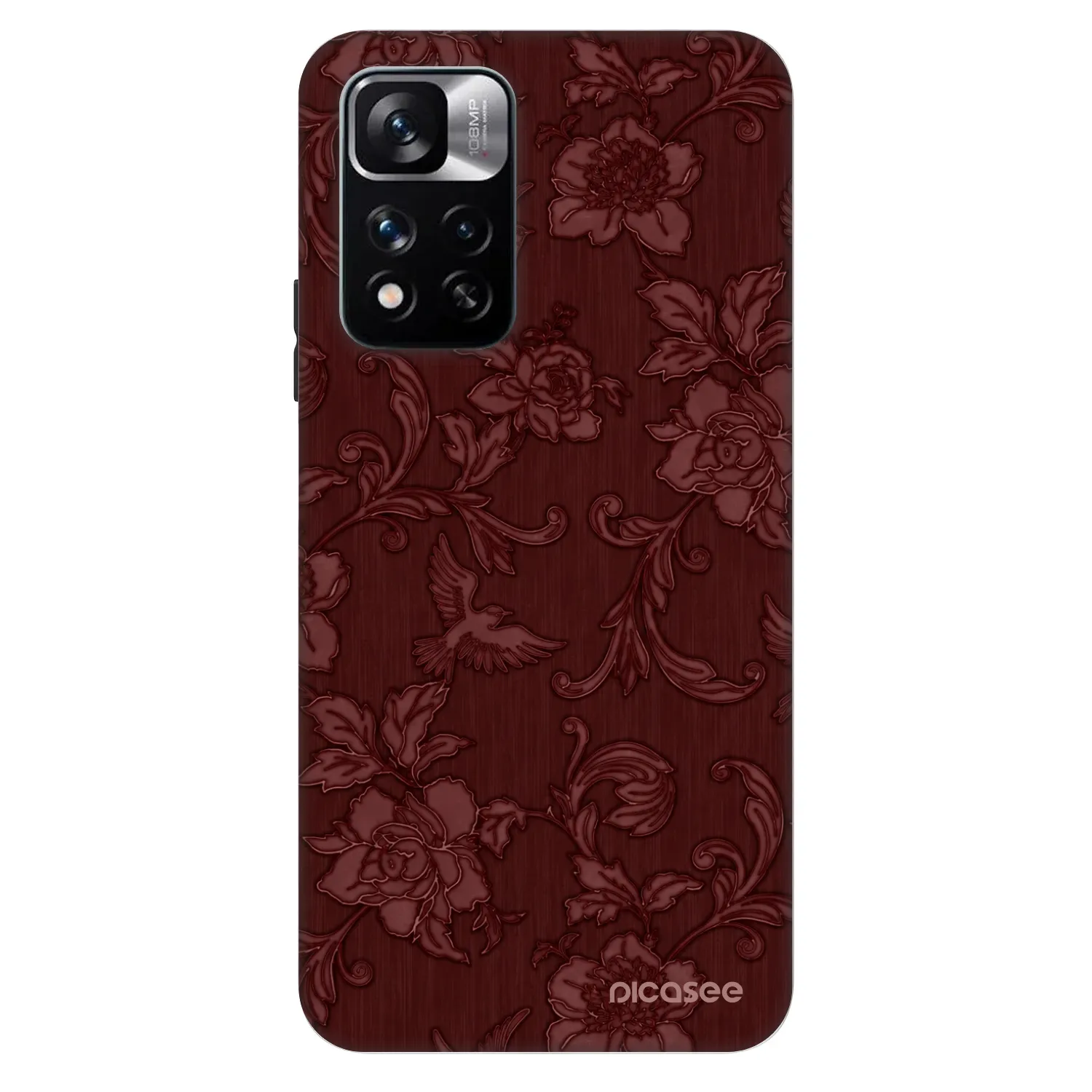 Picasee Fashion Case για Xiaomi Redmi Note 11 Pro - Red Elegance