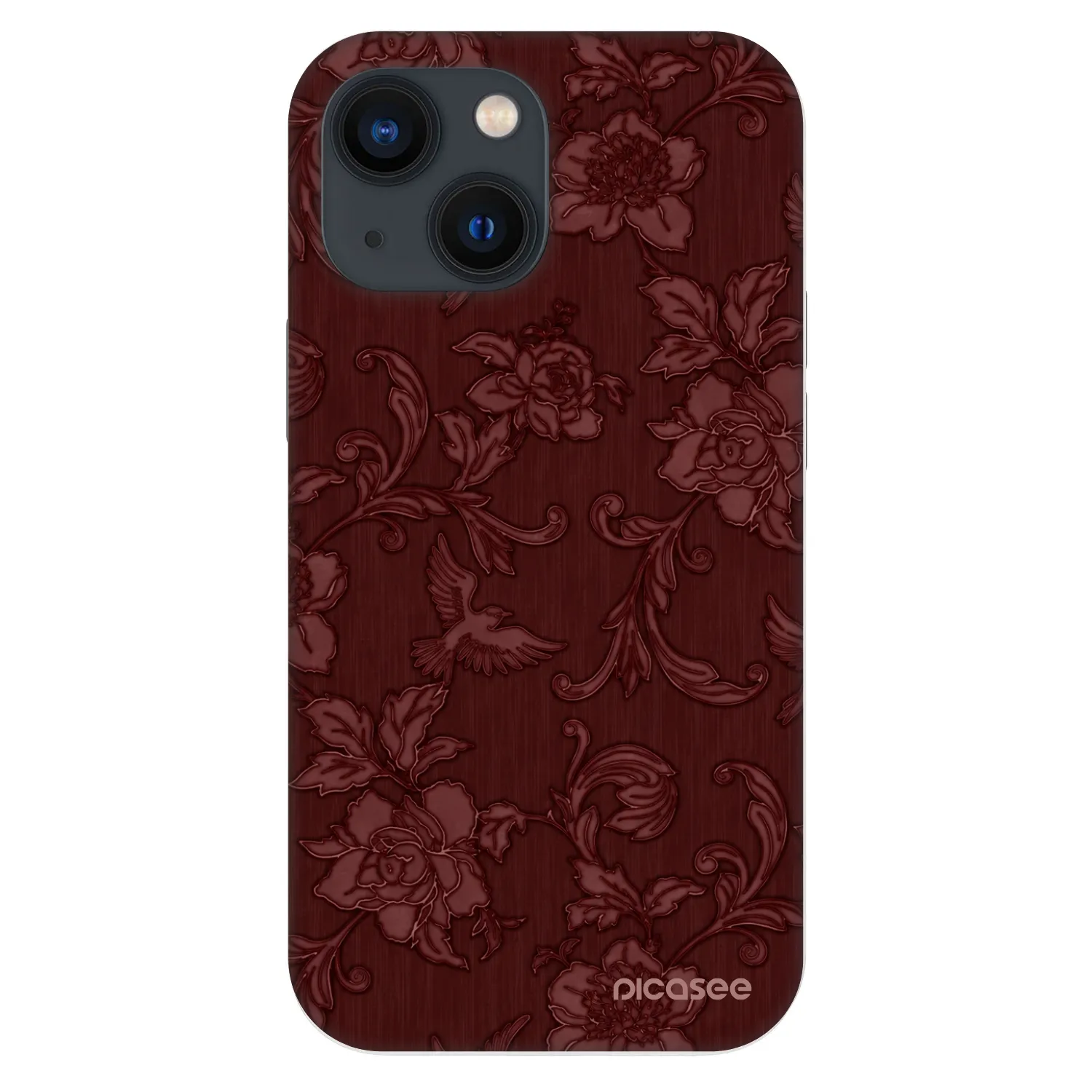 Picasee Fashion Case για Apple iPhone 13 mini - Red Elegance