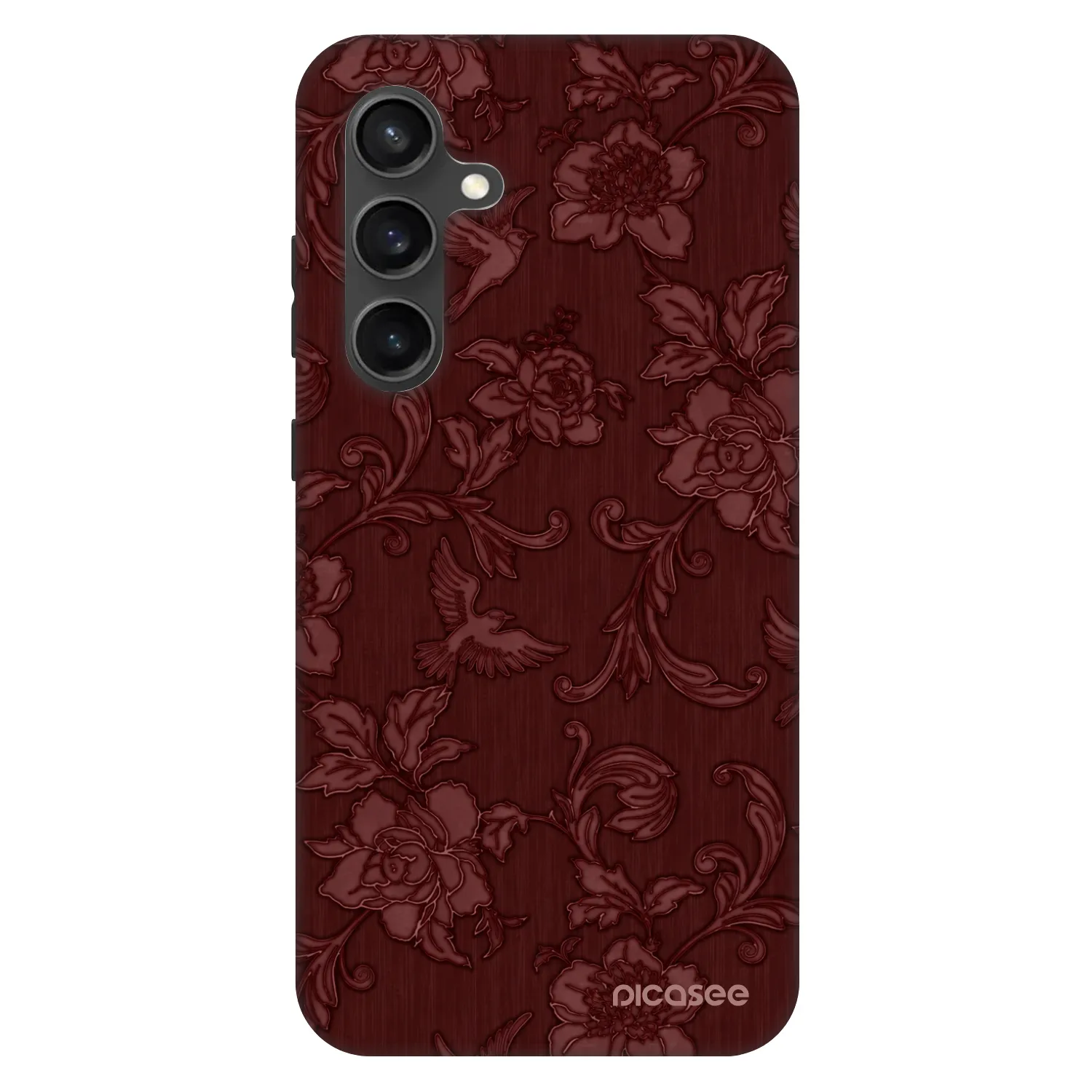 Picasee Fashion Case για Samsung Galaxy S24 FE S721B - Red Elegance
