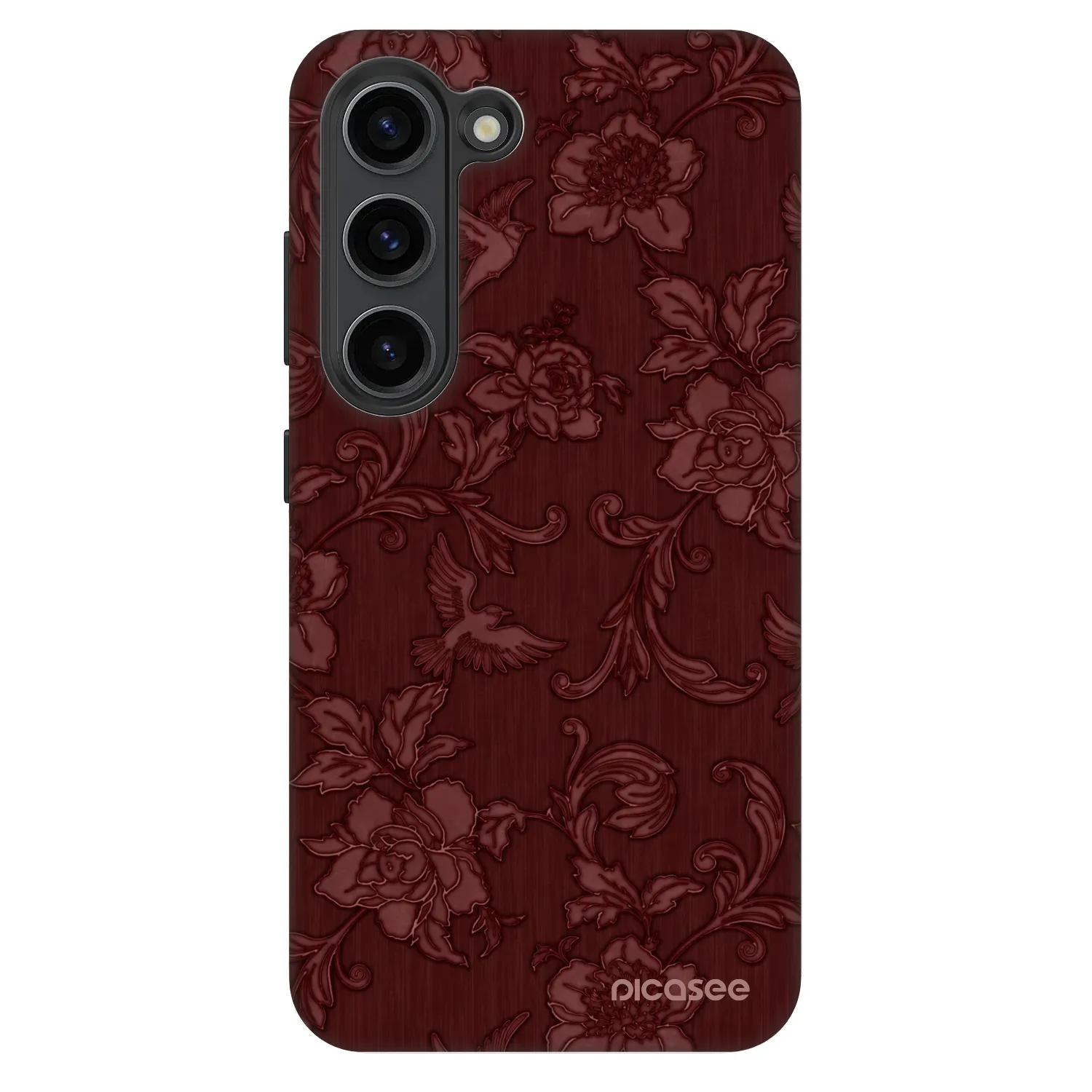 Picasee Fashion Case για Samsung Galaxy S23 5G - Red Elegance