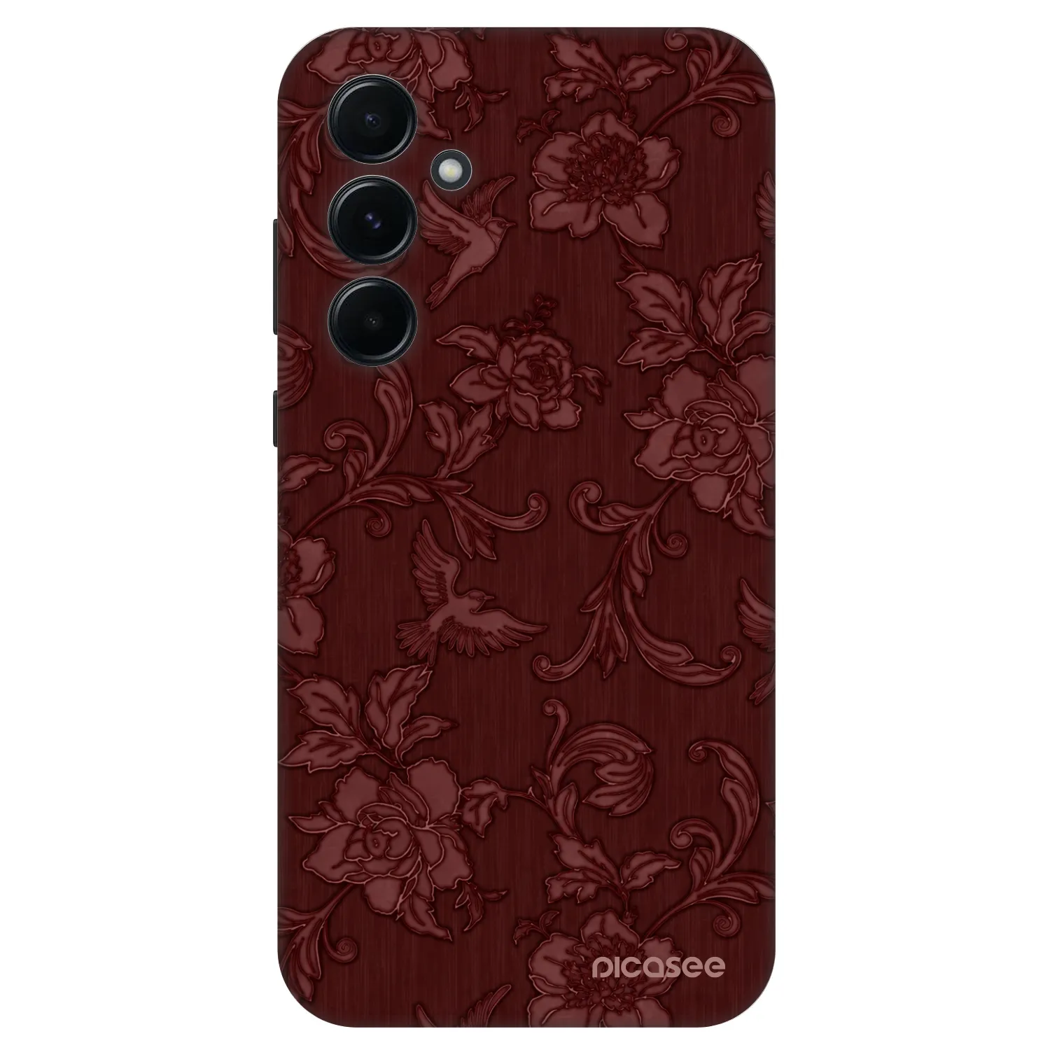 Picasee Fashion Case για Samsung Galaxy A55 5G A556B - Red Elegance