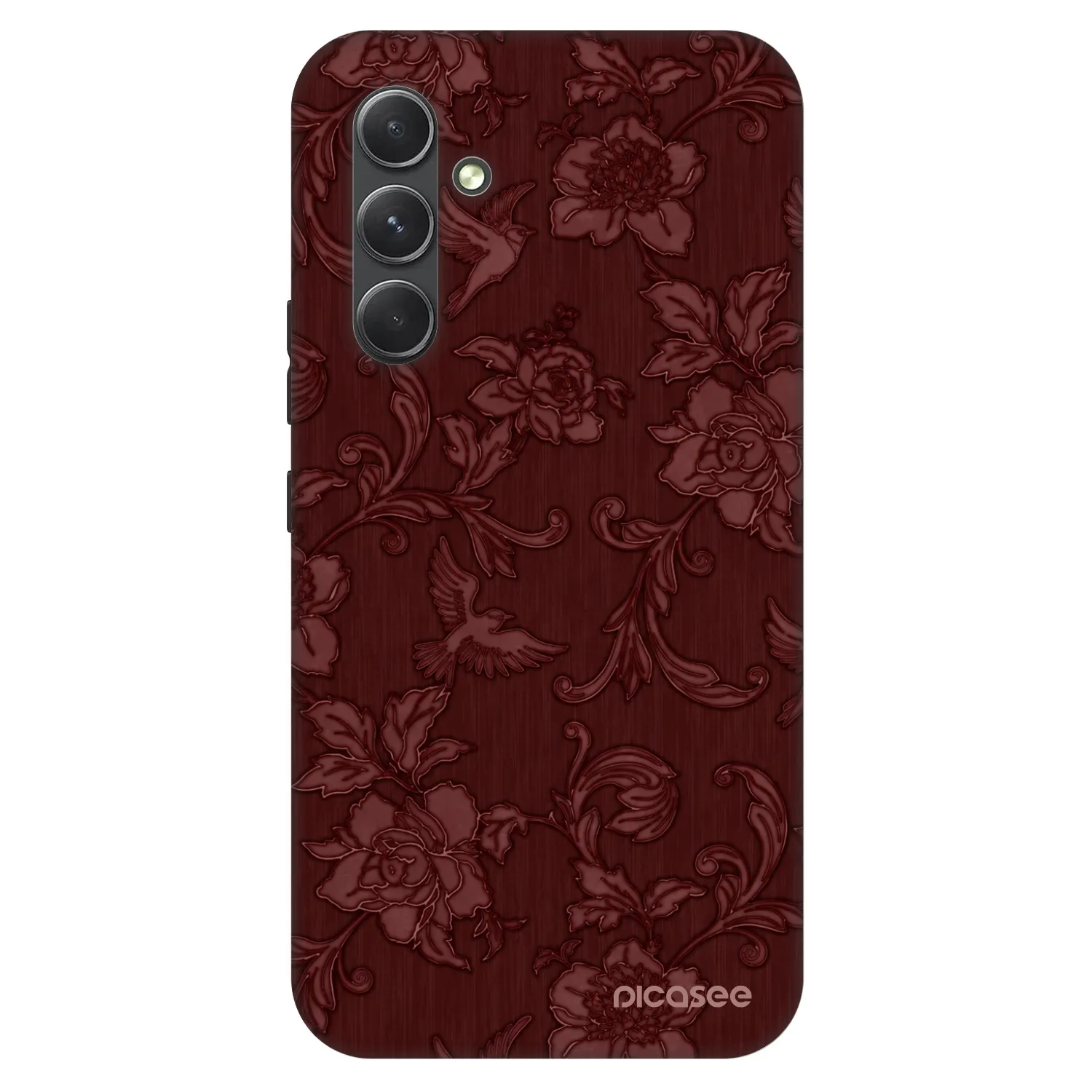 Picasee Fashion Case για Samsung Galaxy A54 5G A546B - Red Elegance