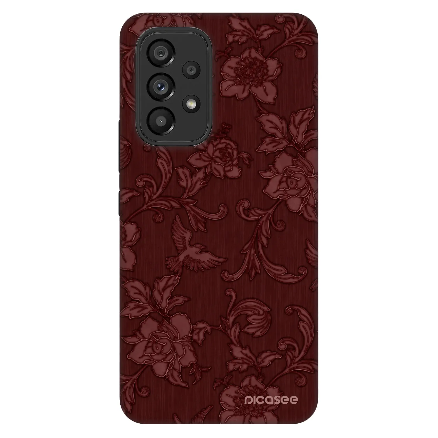 Picasee Fashion Case για Samsung Galaxy A53 5G A536 - Red Elegance