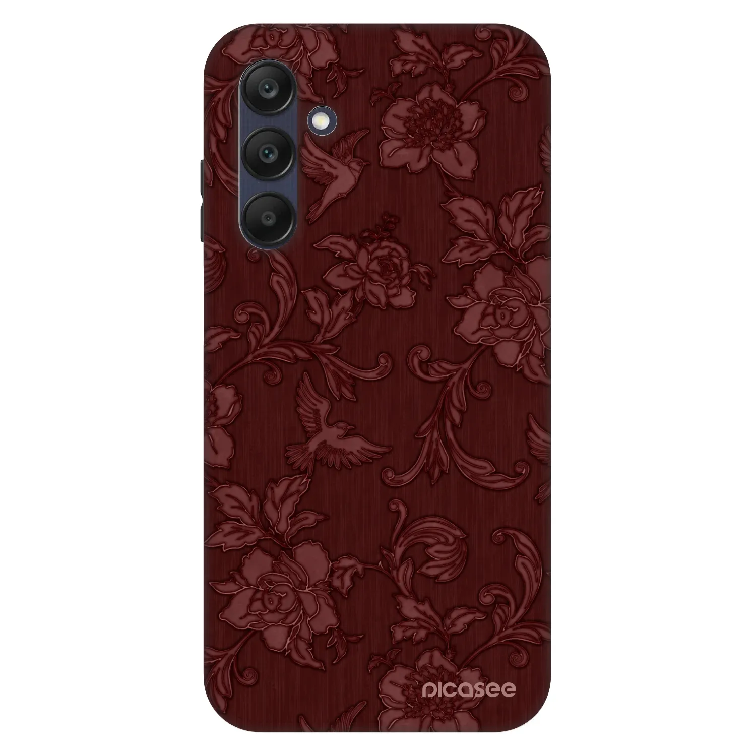 Picasee Fashion Case για Samsung Galaxy A25 A256B 5G - Red Elegance