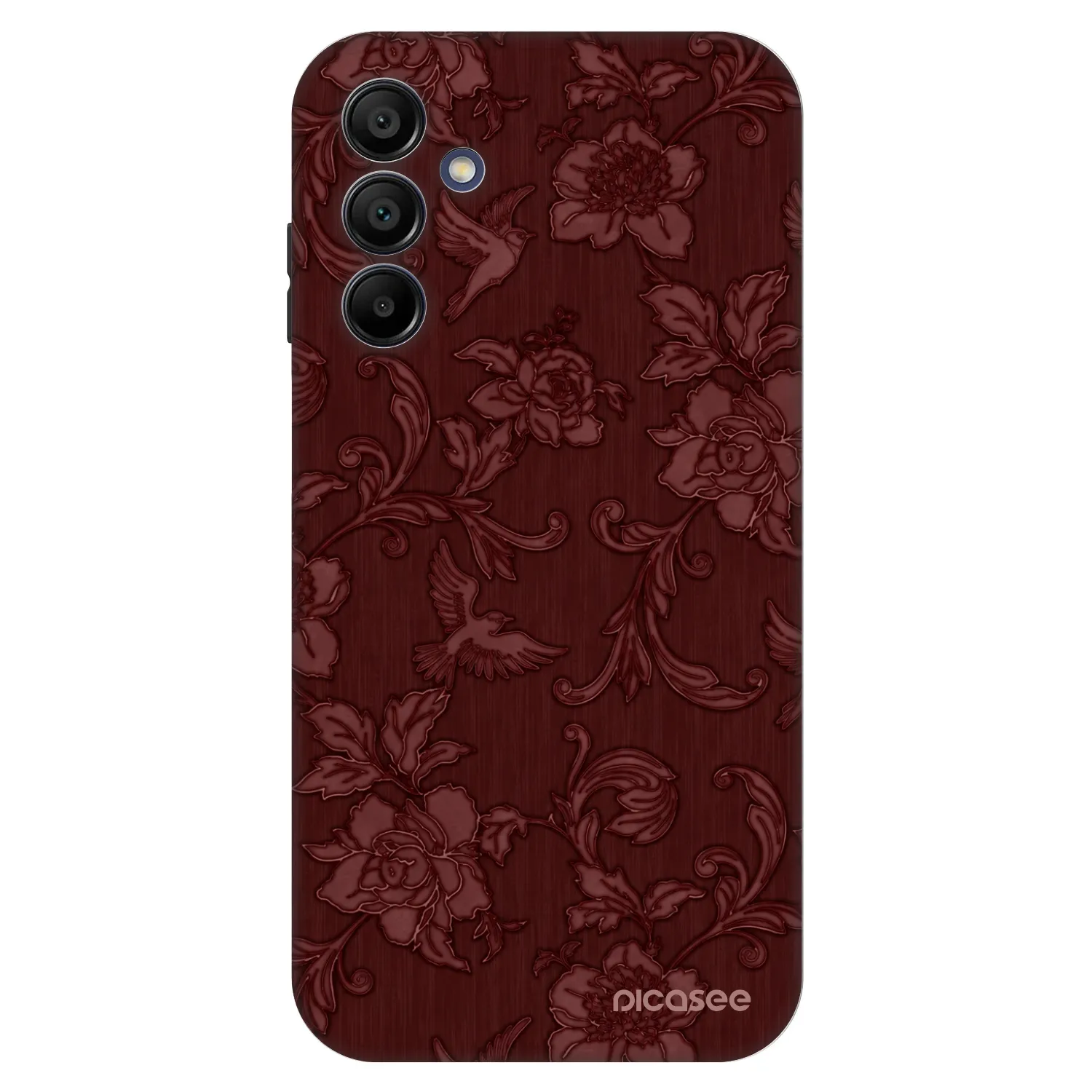 Picasee Fashion Case για Samsung Galaxy A15 A156B 5G - Red Elegance