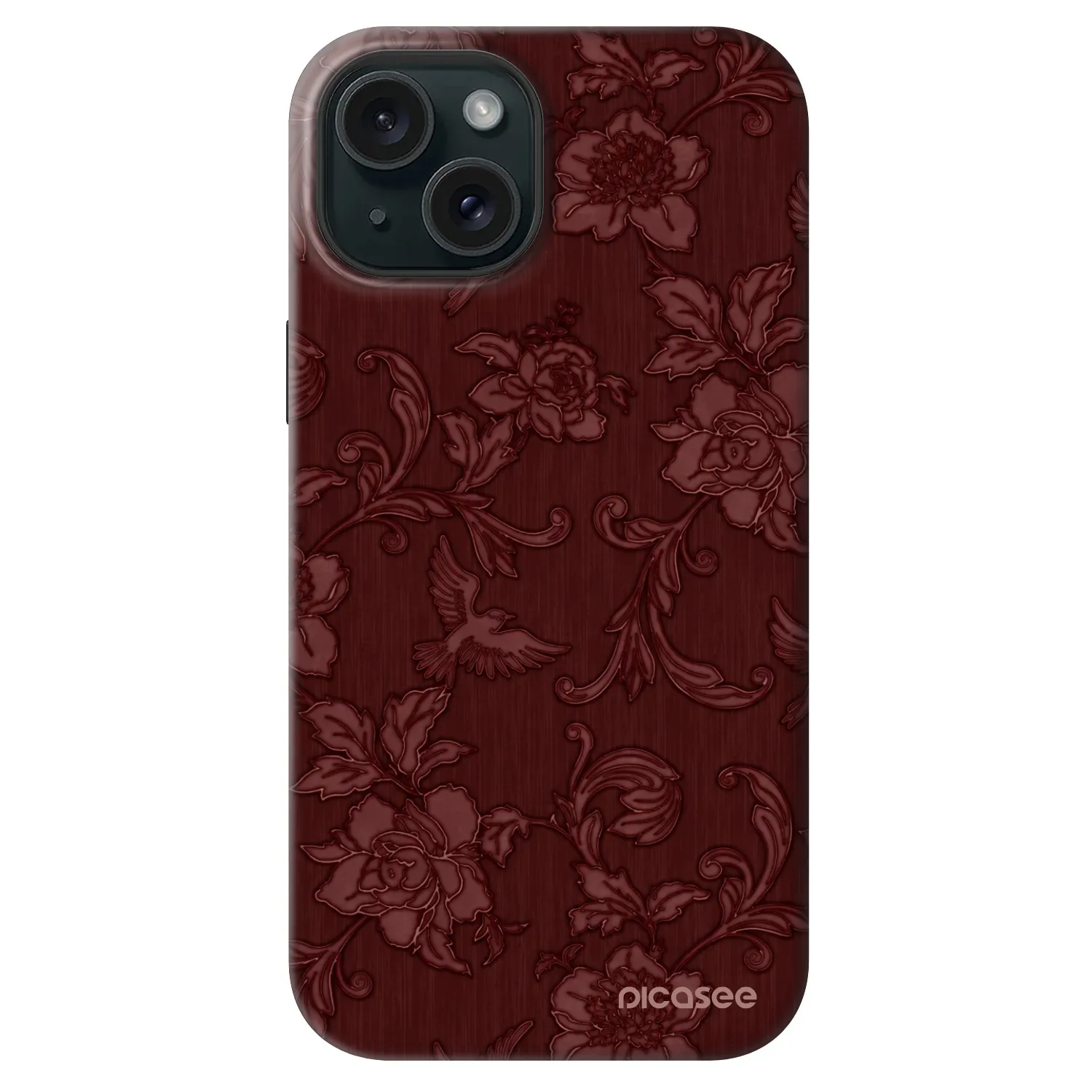 Picasee Fashion Case MagSafe για Apple iPhone 14 - Red Elegance