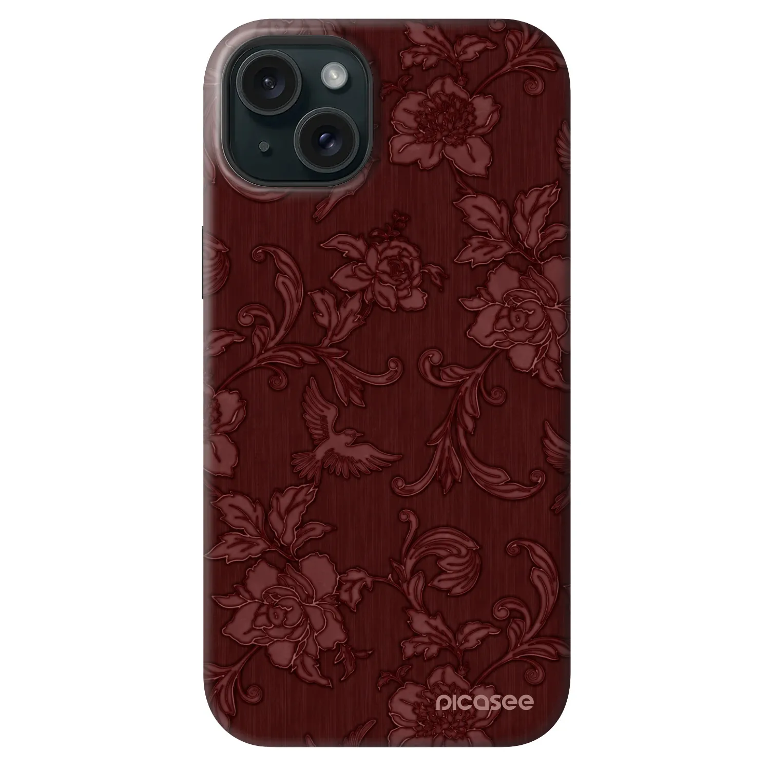 Picasee Fashion Case MagSafe για Apple iPhone 14 Plus - Red Elegance