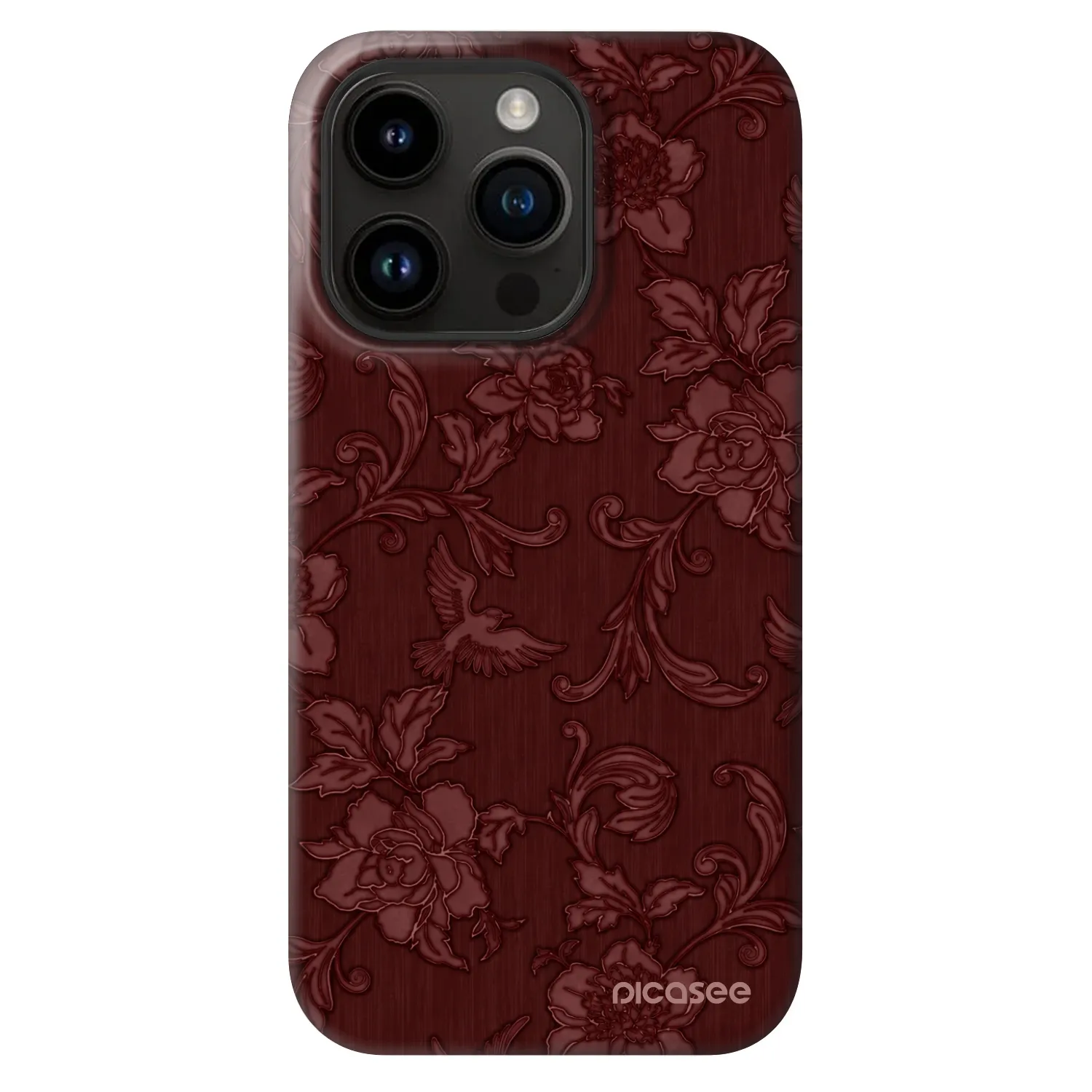 Picasee Fashion Case MagSafe για Apple iPhone 14 Pro - Red Elegance