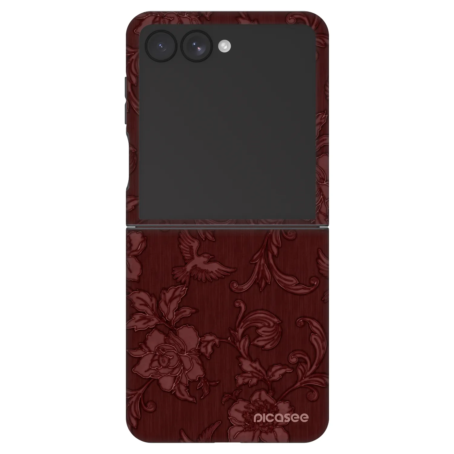 Picasee Fashion Case για Samsung Galaxy Z Flip7 5G - Red Elegance