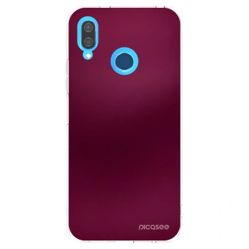 Picasee διαφανής θήκη σιλικόνης Huawei P20 Lite - Velvet Bordeaux