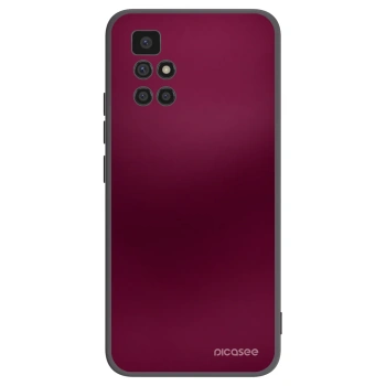 Picasee Μαύρη θήκη σιλικόνης για Xiaomi Redmi 10 - Velvet Bordeaux
